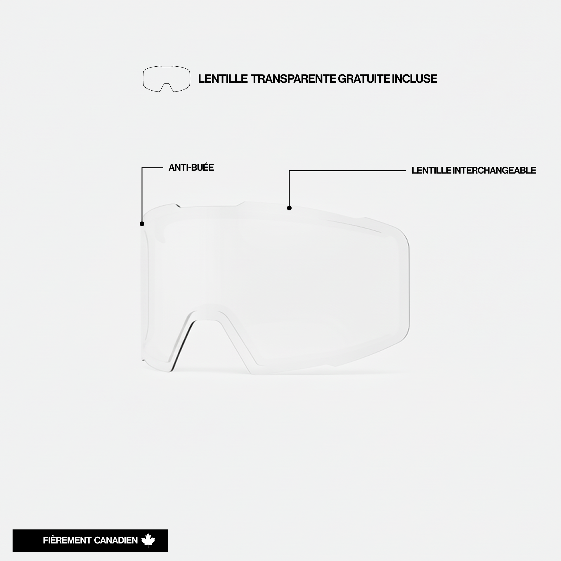 NOVA ski goggle