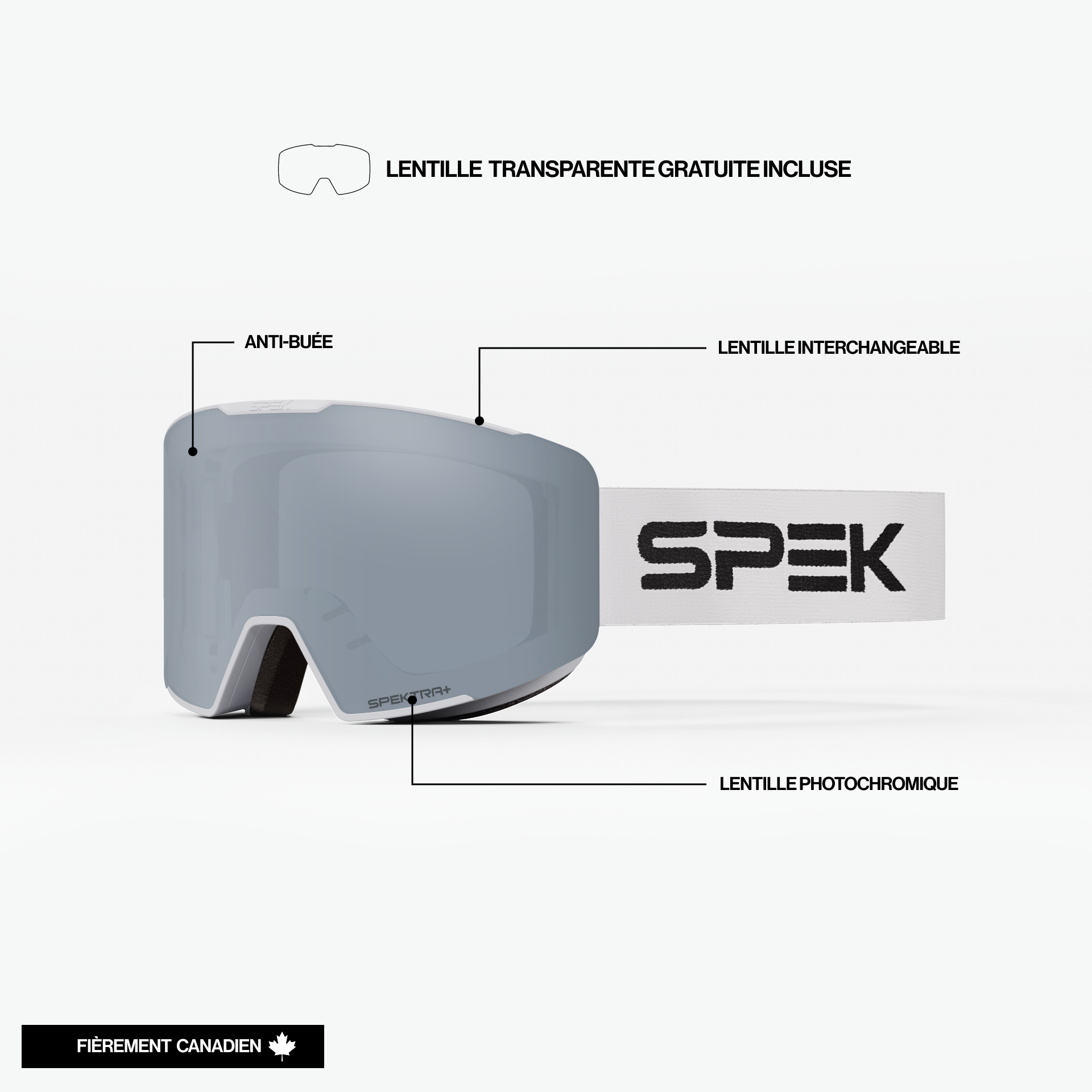 NOVA ski goggles