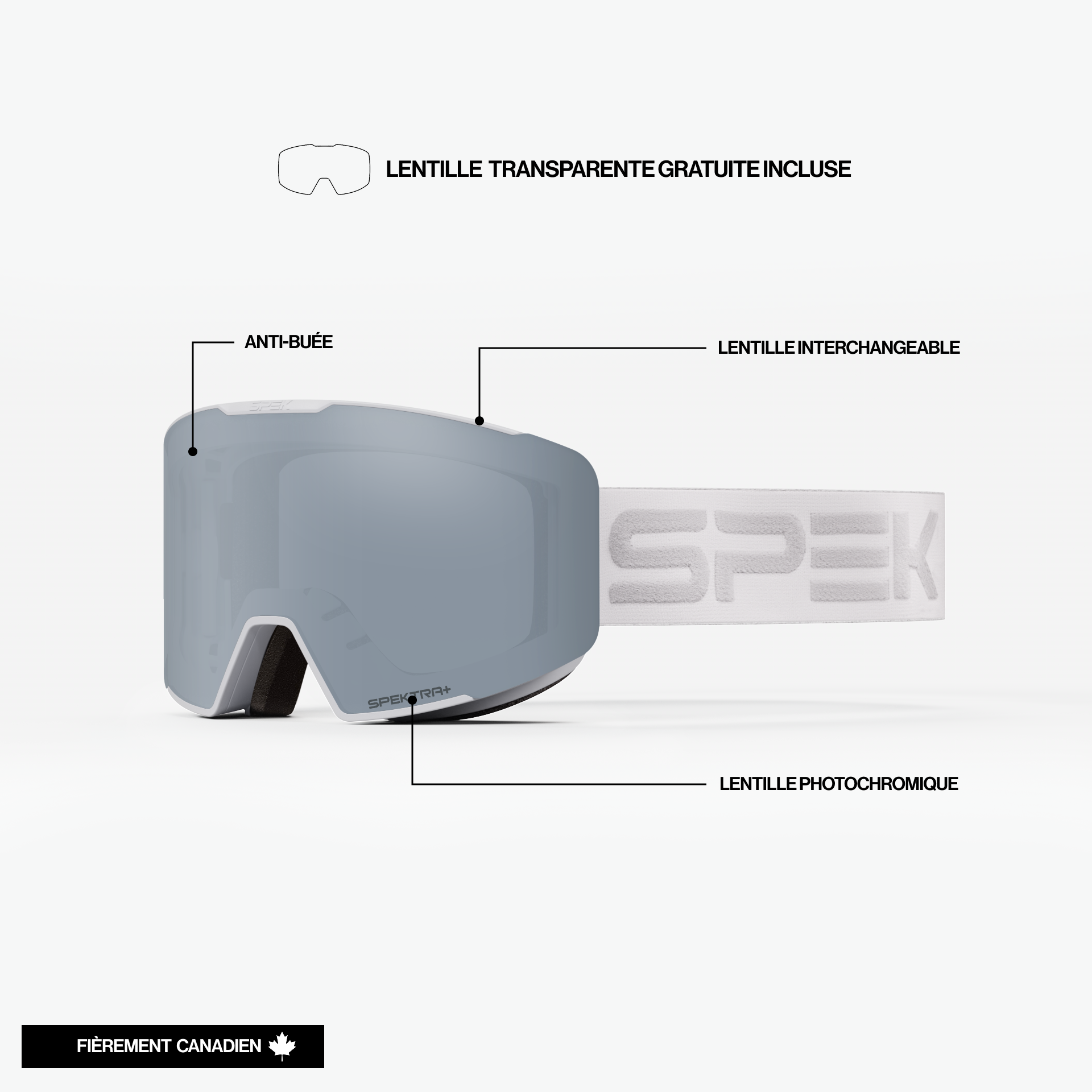 NOVA ski goggles