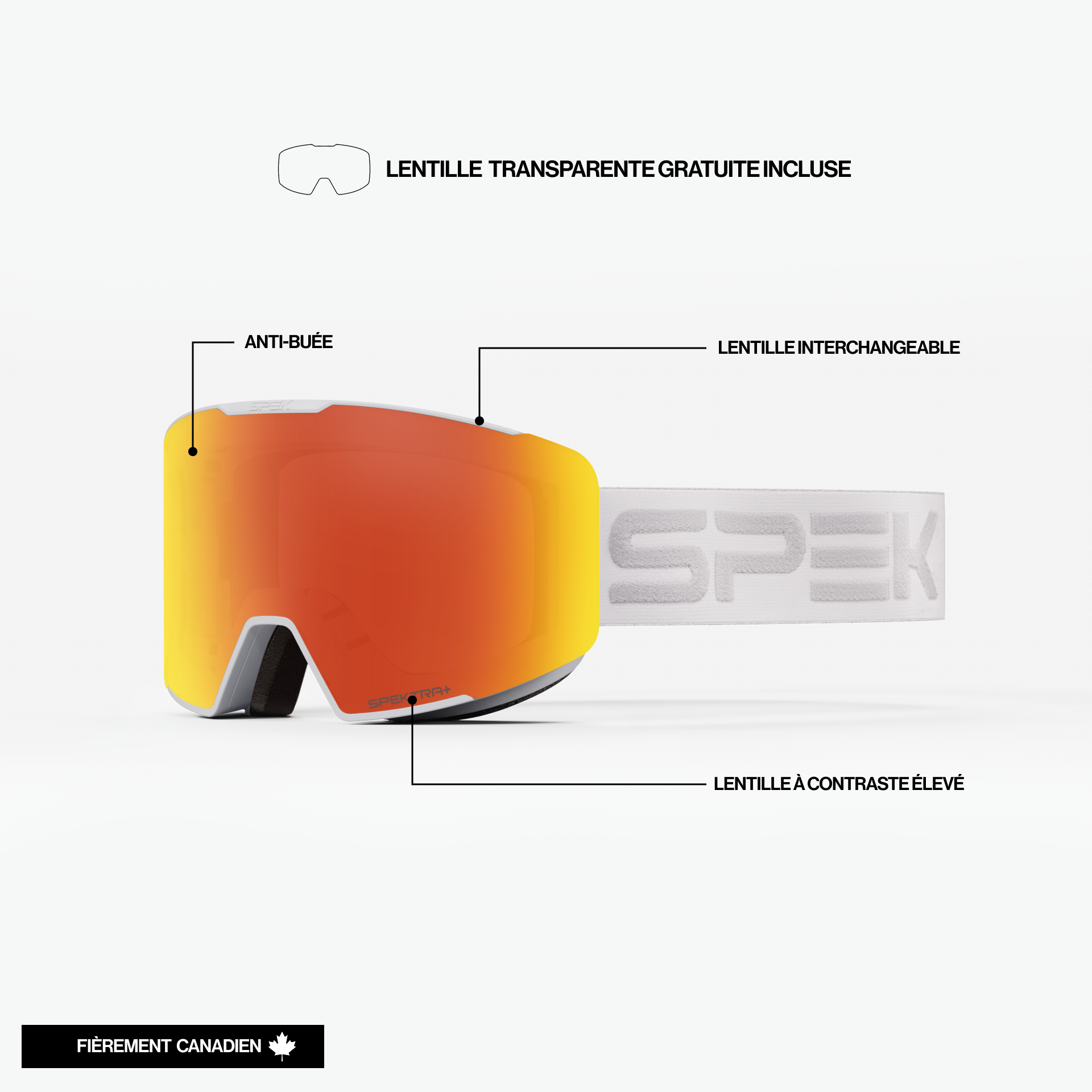 NOVA ski goggles
