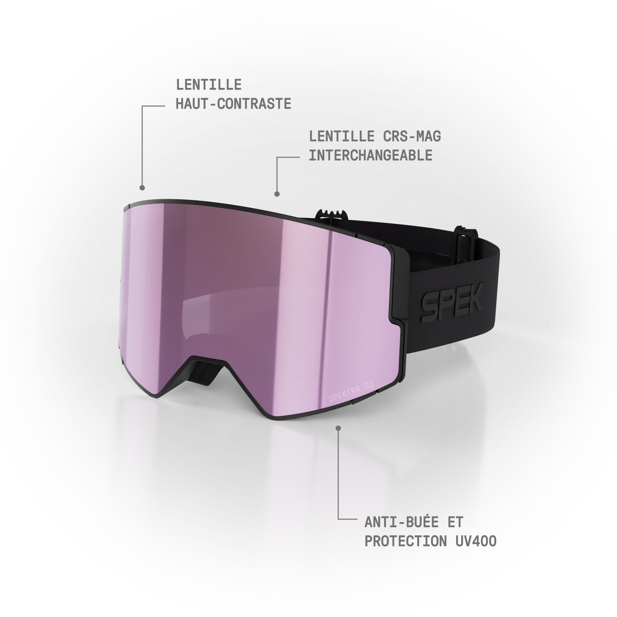 lunettes de ski EDGE PRO lunette de ski