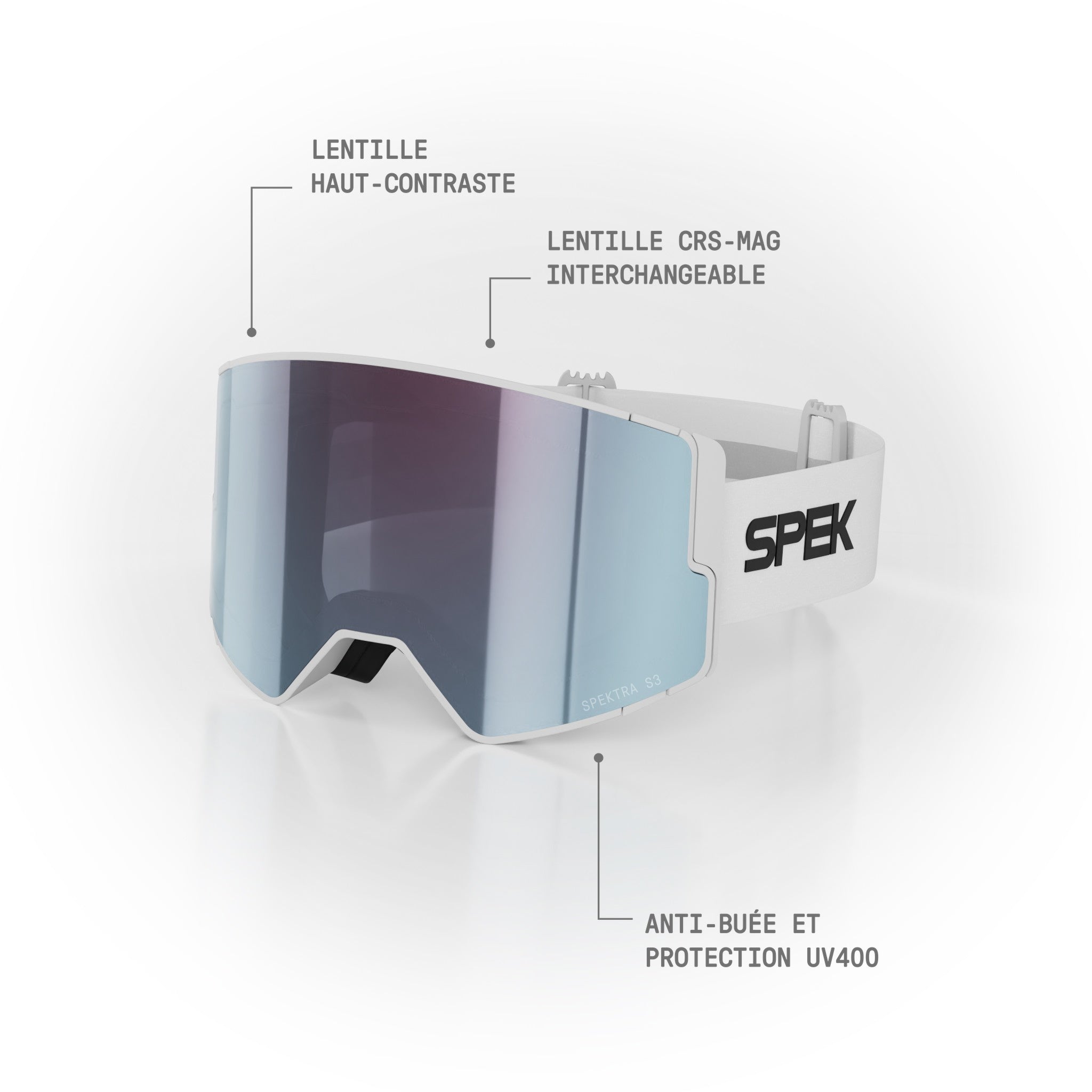 lunettes de ski EDGE PRO lunette de ski
