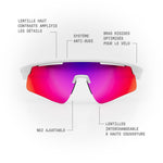 Lunettes de soleil KOVO — Blanc Mat