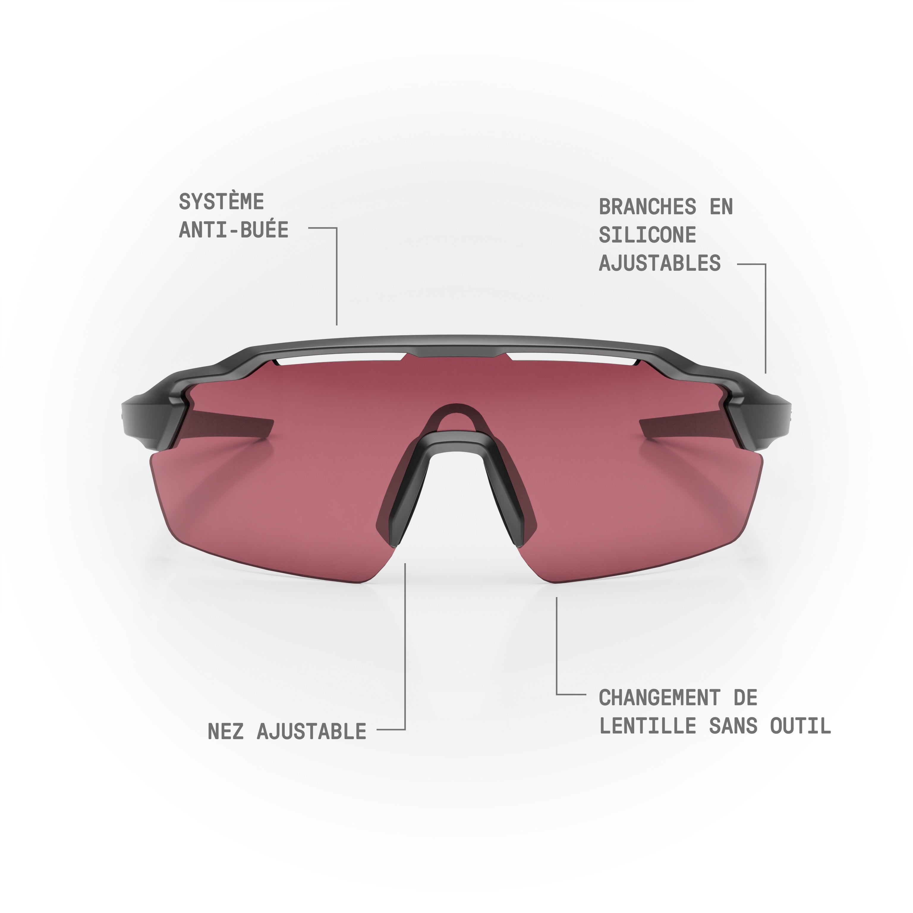 STRYVE II Matte Black sunglasses