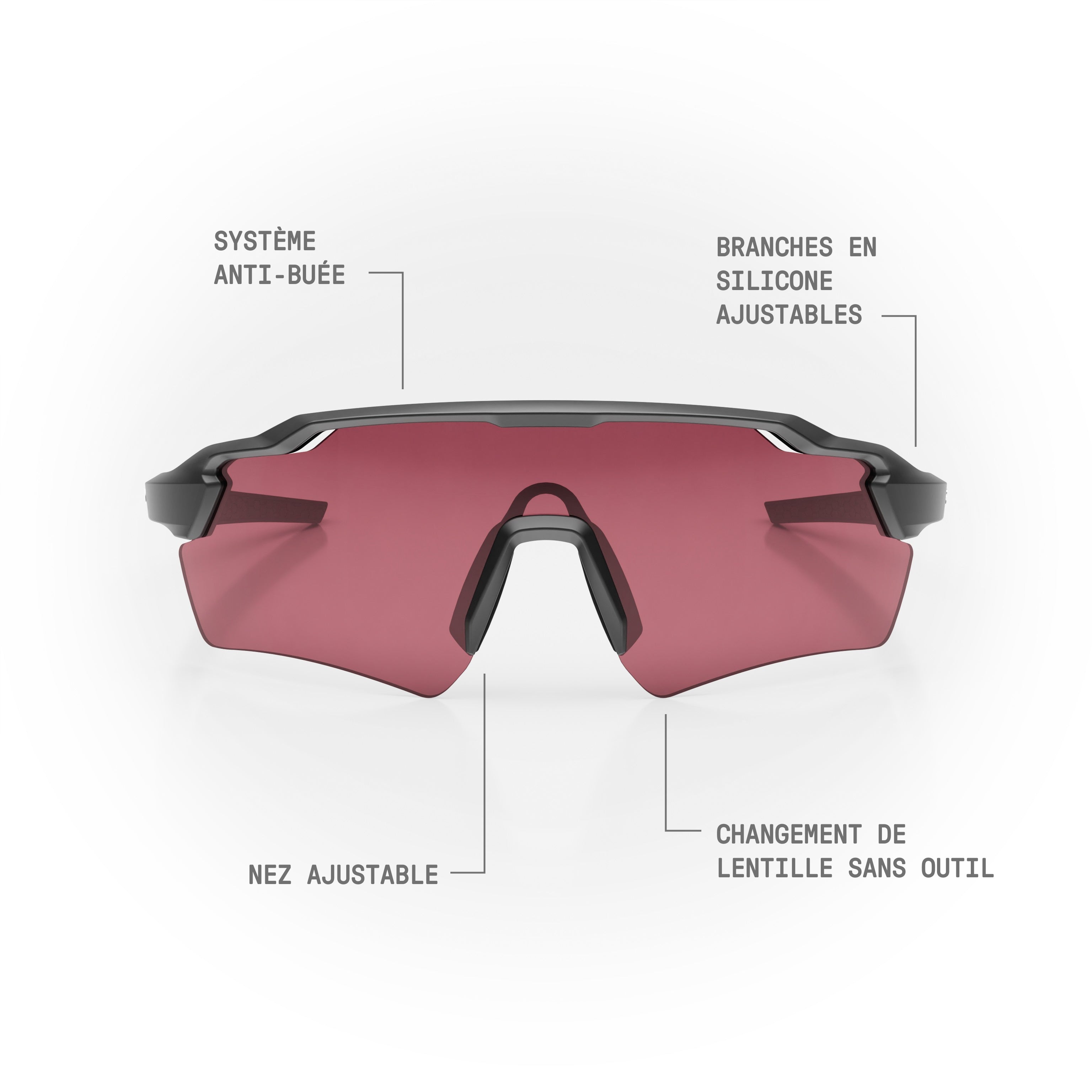 STRYVE II Matte Black sunglasses