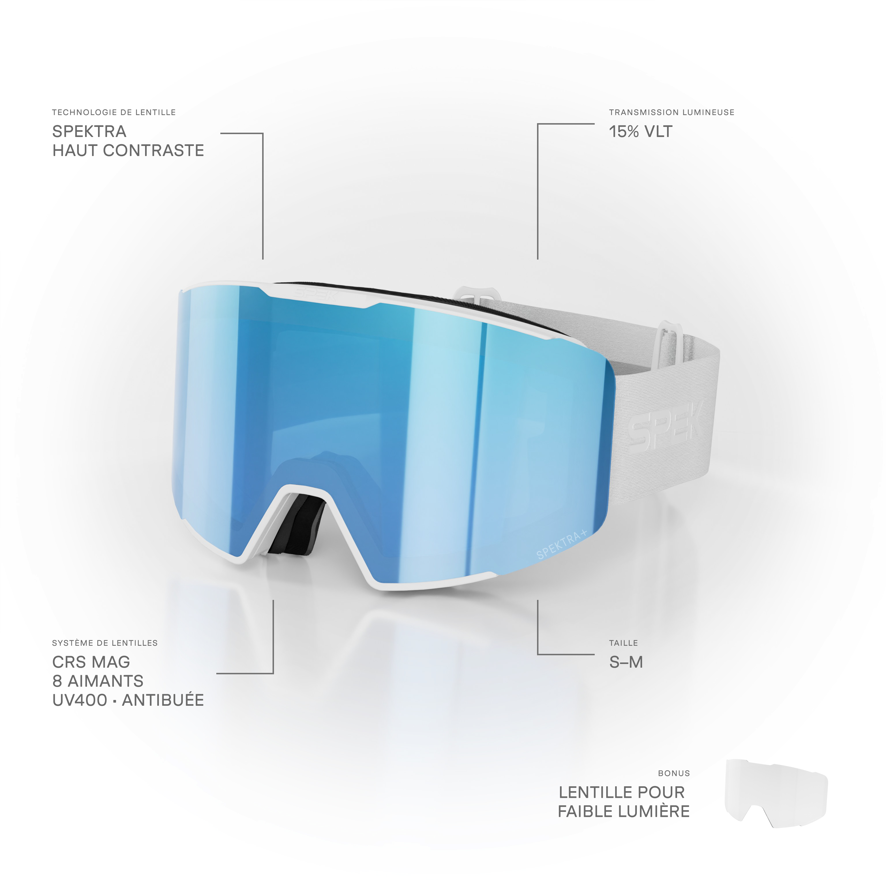 NOVA lunette de ski