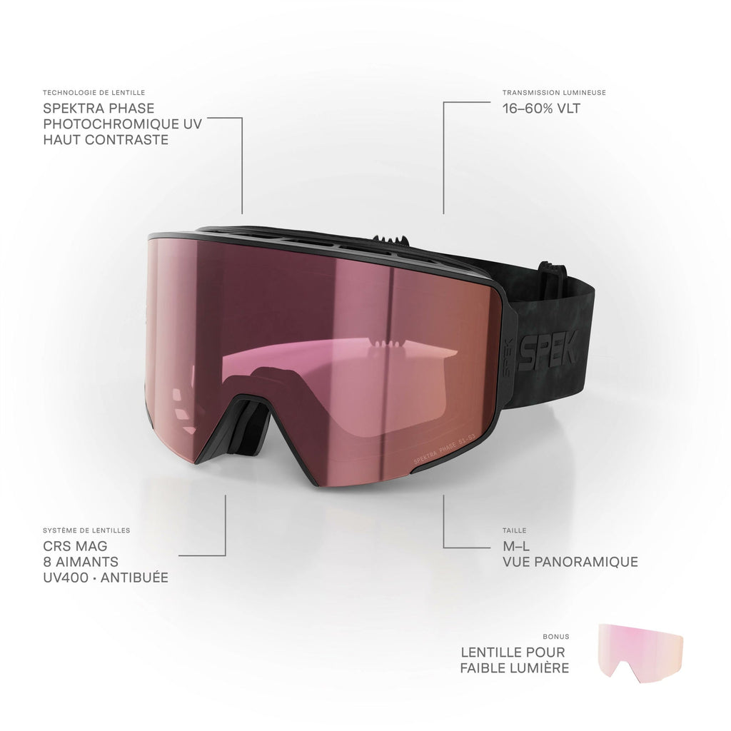 SPEK Camo · FLAMME — infographic FR