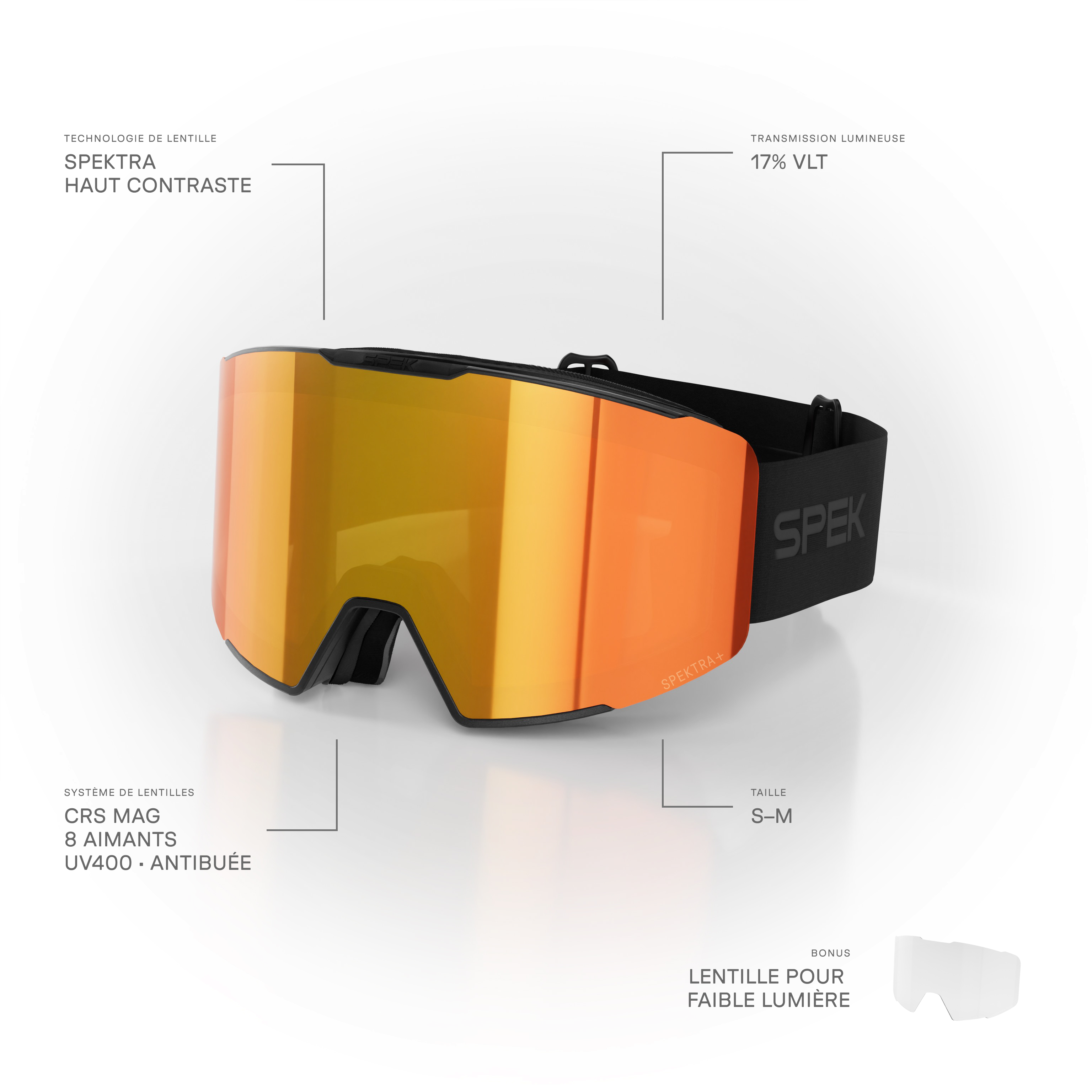 NOVA lunette de ski