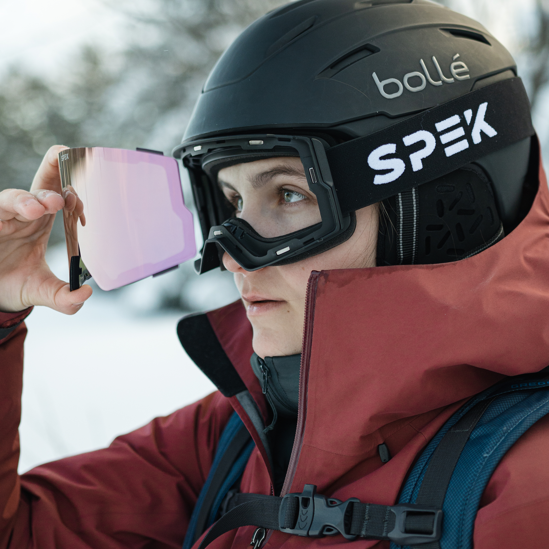 EDGE ski goggle